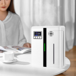 Essential Oil Diffuser Built in Fan Scent Machine for Home Hotel EU White valge