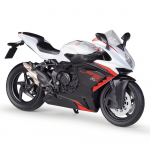 WELLY 1/12 MV Agusta F3 RR Sulamist V&otilde;idus&otilde;idu Mootorratta Mudel Simulatsioon Die-cast Metallist T&auml;navaspordi Mootorratta Mudel Laste Kingitus valge