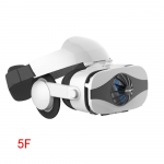 Virtuaalreaalsuse VR-prillid, 3D-peakomplektiga VR-seade, Nutikad kiivriga prillid, Kaasahaarav mobiilne videokogemus VR Glasses