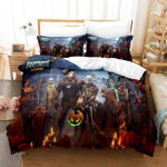 Fortnite Voodipesu Komplekt Tekikate 3D Prinditud Magamistoa Voodikate Voodipesu 2/3tk Anime Multikas Toa Kaunistus Laste J&otilde;ulukink EU Single(135*200cm)3pcs