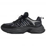 Adidas Xlg Fin Pulse Mugavad libisemiskindlad isa tossud Unisex tossud Must KJ9520 41⅓