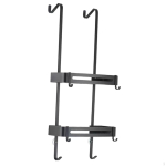 Bathroom Shower Hanging Rack Organizer Durability Easy to Install with Suction Cups Space Saving must