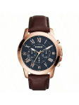 Uus Fossil meeste k&auml;ekell - Minimalistlik, Elegantne, Luksuslik stiil. Kvarts kronograaf FS5068, FS5060 sinine