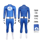Halloweeni kost&uuml;&uuml;m Fantastiline Nelik 2cosplay Hr. Fantastiline N&auml;htamatu Naine Thunderbolt &uuml;likond cosplay kost&uuml;&uuml;m 120cm blue
