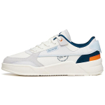 Anta Slip Resistant Abrasion Resistant Low top Skateboard Shoes Men's Ivory White Sand Grain Gray 912138823-3 40.5 white