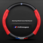 VOLKSWAGEN VW Auto S&uuml;sinikkiust Roolikate Libisemisvastased Roolik&auml;epideme Katted VW GTI Scirocco Polo Passat Golf Tiguan'ile 1Pcs CF