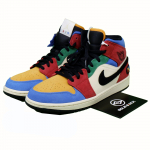 Jordan 1 Mid x Blue The Great Fearless 2019 Meeste - CU2805-100 44.5