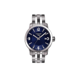 TISSOT 200 Kvartsmehhanism Elegantsus Meeste K&auml;ekell Kell 39mm Sinine sihver Roostevabast terasest korpus T055.410.11.047.00 Blue Dial