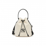 MLB New York Yankees suur logo n&ouml;&ouml;rsulgemisega seljakott Unisex seljakott Must Valge 3ABMS0626-50CRS Black White