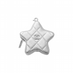 Chanel 24c Br&auml;ndi logo T&otilde;mblukuga Sulgemine Teemantmust Lambanahast M&uuml;ndikott Naiste Stiil H&otilde;bedane V&auml;rv Gift Set(Basic Set+Box+Shopping Bag) h&otilde;be