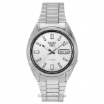 Renoveeritud Seiko 5 Automaatne SNXS73 SNXS73K1 SNXS73K Meeste k&auml;ekell valge/h&otilde;be