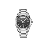 Casio Standard Series 50M Veekindel Moodne Mitmek&uuml;lgne Kvartsmehhanism Roostevabast Terasest Rihm Meeste K&auml;ekell Must T&auml;histus Meeste Kellad MTP-1370D-1A1 Metal Watch Box (Free Gift)