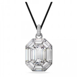 Swarovski Lucent Kristallist Ripats Alumiiniumist Kaelakee Naiste kaelakee Must 5698526 Box (Random Color)