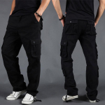 MAITA K&uuml;lgmiste Lukuga Taskutega Cargo Harem Joggers P&uuml;ksid Meestele Taktikalised Vabaaja Harajuku Streetwear Sweatpant P&uuml;ksid Baggy 2XL must