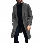 Villane Mantel Meeste Paksenenud Mantel Tellimuste Voog Villane Trenchcoat M hall v&auml;rv