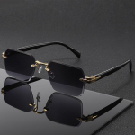 2026 Uus Mood Metallraamita P&auml;ikeseprillid V&auml;litingimustes Reisimine UV-Kaitsega Prillid Unisex Trendikas T&auml;navastiili Toonid UV400 Metal hinge