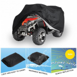 L/XXL/XXXL Pol&uuml;ester Auto Katte Kott ATV Hoiustamiskate Tolmukindel Veekindel Suur Quad Bike Universaalne Must L