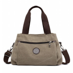Naiste l&otilde;uendikott vabaaja naiste &otilde;lakott &uuml;hev&auml;rvilise kulumiskindla k&auml;ekotiga Crossbody kott One Size khaki