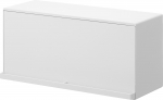 Yamazaki magnetiline leivahoidja W42 x x Tower Ujuv lihtne leivahoidja 10258 (Yamazaki Industries) [Valmistoode] Karp, Valge, D17.1 K20.1cm, Seeria, Hoiustamine, valge