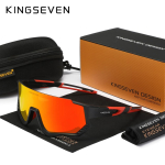 KINGSEVEN Spordijalgratturi P&auml;ikeseprillid Meestele Naistele Mtb Jalgratturi Prillid UV400 P&auml;ikesekaitse Prillid Rattas&otilde;idu Varustus black