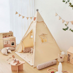 Qicheng Laste Siseruumide India Teepee Telk