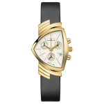 HAMILTON Ventura Seeria Kvartsmehhanismiga 50 Meetrit Veekindel Unisex &Scaron;veitsi K&auml;ekell 32,3*50,3mm H&otilde;bedane sihver Roostevabast terasest korpus Veisenahast rihm H24422751 kvarts