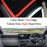 Hyundai Kona SX2 2026 2026 2026 2026 Armatuurlaua Kate Auto Armatuurlaud UV-vastased P&auml;ikesekatted Libisemisvastane Padi Osad Tarvikud red