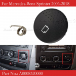 A0008320000 Mercedes-Benz Sprinter 2006-2018 jaoks Instrumentide l&uuml;liti nupp V&otilde;ti Armatuurlaud Klipp Vedruga