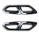 2016 kuni 2019 Volkswagen Magotan Passat B8 2016-2019 jaoks Tagahuule p&otilde;rkeraua spoiler Auto saba kurgu raam V&auml;ljalasketoru trimm ABS Electroplated silver