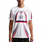 Nike USA x V.A.A. Academy Pro l&uuml;hikeste varrukatega pluus Valge/S&uuml;gav kuninglik sinine Meeste pluusid IH1696-100 XL