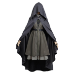 Anime t&auml;iskasvanute fantaasia Melina cosplay kost&uuml;&uuml;m naiste cosplay kleit kapuutsiga keep lahe ja kuum riietuskomplekt Halloweeni karnevali par XL gray