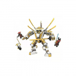 Uus 517 tk Ninja Kuldne Mech Titan Roboti Mudelikomplekt Ehitusklotsid 71702 Ninjagoes Laste M&auml;nguasjaklotsid S&uuml;nnip&auml;evakingitus