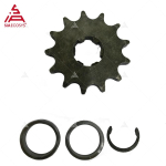 11T 13T 14T Hammasratas QS138 Mootorile 3KW 4KW Keskmise ajamiga mootor 11T black