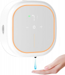 HLK puutevaba ABS kompaktne mudel seinale paigaldatav automaatne sensor modernne stiil seebialdus dosaator USB laadimisega hotelli vannituba