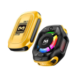2026 MEMO CX12, Mobiiltelefoni jahuti, v&auml;lise akuga, PUBG jaoks, magnetiline pooljuht-j&auml;&auml;jahutusradiaator AI-ga CX12-Yellow yellow