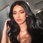 24 Naturaalsed T&auml;ispikendusega Pruunid S&uuml;nteetilised Soojakindlad Lokkis Juustega Pruunid Parukad Naistele ja T&uuml;drukutele Cosplay Peo Kost&uuml;&uuml;mi jaoks must
