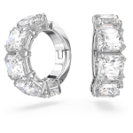 Swarovski Matrix klipk&otilde;rvar&otilde;ngad Ruudukujuline l&otilde;ige Valge roodiumiga kaetud 5654557 valge