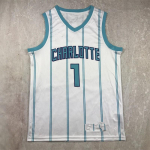 Charlotte Hornets LaMelo Ball 1 Korvpallivorm Meestele Naistele Retro stiilis Puuvillasegu Spordivorm XL
