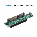 2,5-tolline IDE-SATA-adapter toetab ATA-k&otilde;vaketta k&otilde;vaketast v&otilde;i SSD-st 44-kontaktilise pordi konverterit