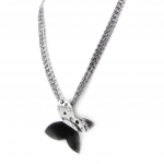 NOA [I2219] &ndash; h&otilde;be-must disainerkaelakee  Crystal Butterfly must