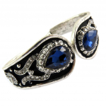 Les Tr&eacute;sors De Lily [P8452] - Disainer k&auml;ev&otilde;ru  Bohemian Rhapsody  sinine must - 65 mm - 22 mm sinine