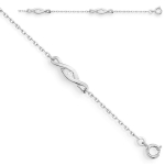 Altesse [Q4838] - h&otilde;bedane k&auml;ev&otilde;ru 'C&acirc;lin' h&otilde;bevalge (roodiumiga kaetud) - 5 mm valge