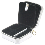 Davidti [Q9146] &ndash; h&otilde;behall 'Zip'n go' lukuga ehtekarp - 10. 5x10. 5x5cm h&otilde;be