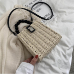 V&auml;ike kast helmed k&auml;epide &otilde;lgedest kott Kaasaskantav Messenger k&auml;sitsi valmistatud k&auml;ekott &otilde;lgkotid Beach 16.5*10*16.5cm beež