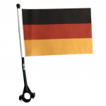 Vastupidav jalgratta lipp, jalgratta juhtraud, USA b&auml;nner ohutusm&auml;rk laste t&otilde;ukeratta mootorratta kolmerattaliste kaunistuste jaoks German Flag