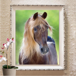 Full Drill 5D Teemantmaal, Tikand K&auml;sit&ouml;&ouml; Teemanttikandid Mosaiik Kingitus Seinakunst Dekoor Full Round 20X30CM