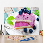 Kodukaunistuse maalimine numbrite j&auml;rgi DIY digitaalne &otilde;limaal L&otilde;uendimaal Dekompressioon K&auml;sitsi maalitud 40x50cm no frame