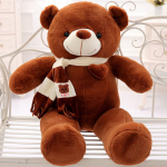 Lastenukud Palus m&auml;ngusall Sall Armastuskaru nukk T&uuml;drukud Suur m&auml;ngukaru padi Pulmanukk Lapsed 80CM tumepruun v&auml;rv