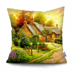 45X45CM American Country Vintage padjakate, tr&uuml;kitud pol&uuml;estrist padjap&uuml;&uuml;r Kodukaunistusega padjap&uuml;&uuml;r 60X60CM