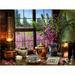 DIY Teemantmaali Vaas Roosid Teemantkunst Teemanttikandid T&auml;ielik &uuml;mmargune puurikunst Kodukaunistus Full Round 20x25CM